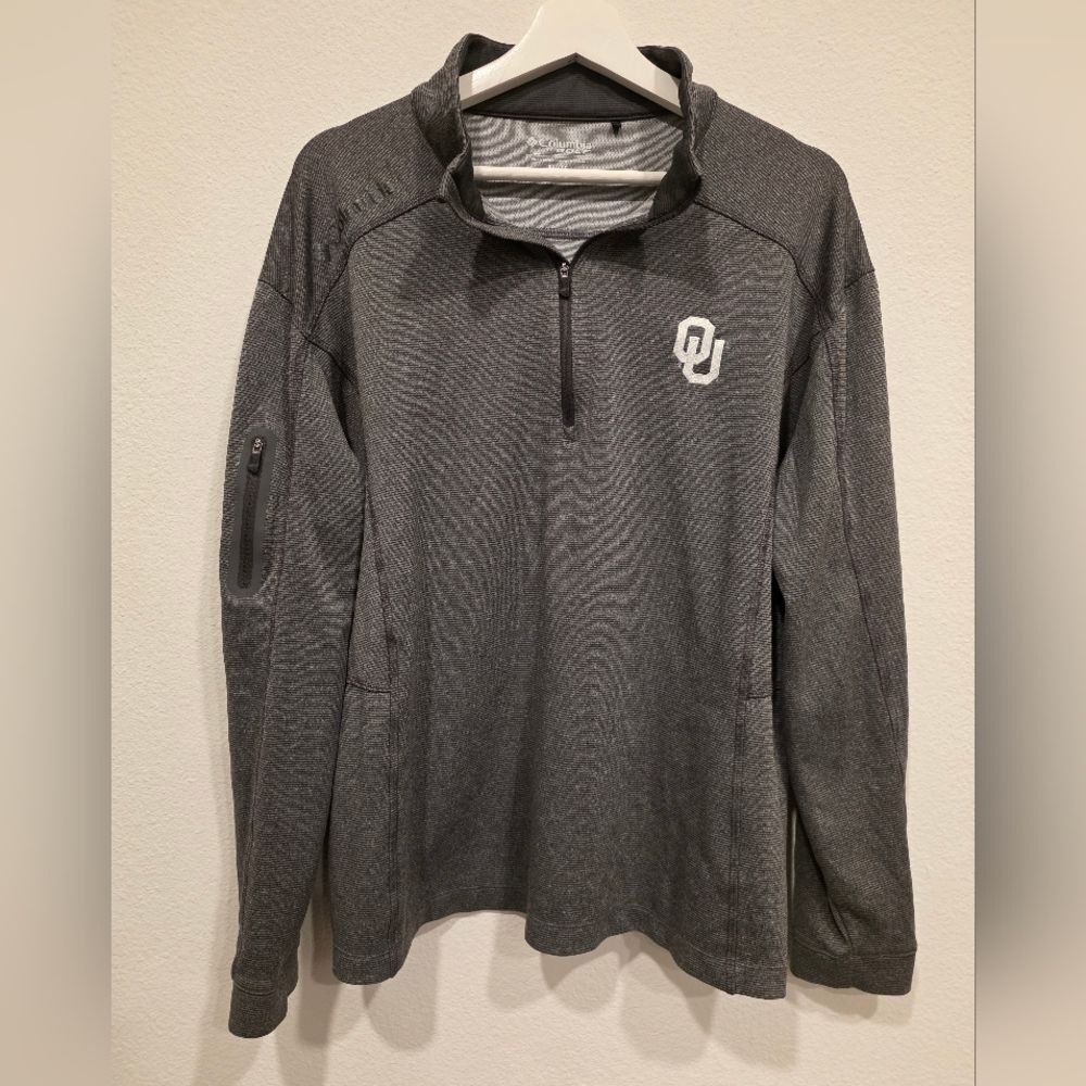 Columbia Golf Men's XL Long Sleeve Oklahoma Sooners